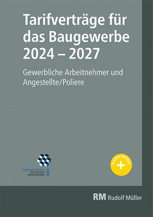 Immagine prodotto Tarifverträge für das Baugewerbe 2024-2027 (Tedesco, Heribert Jöris, 2024)