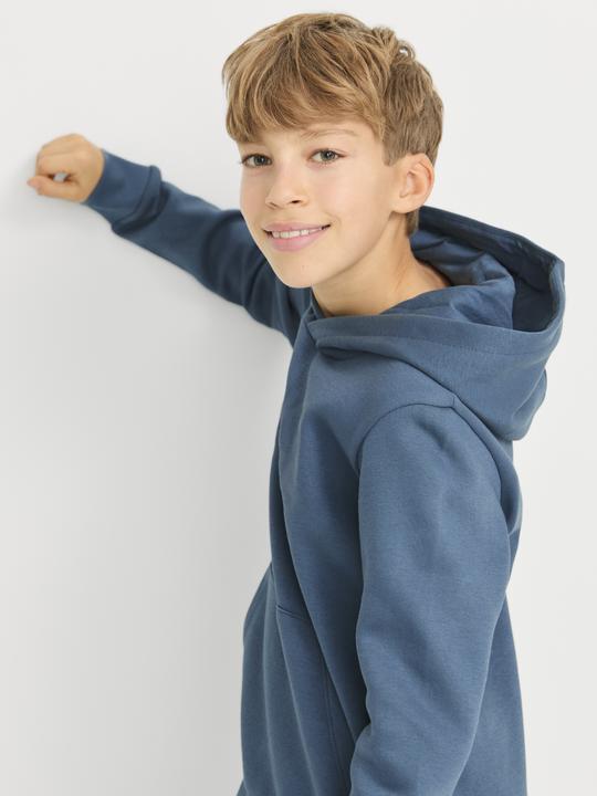 Actual product image Jack & Jones Jjecorp Logo Sweat Hood Noos Jnr (152)