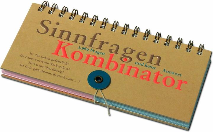 Produktbild Sinnfragenkombinator (Deutsch)