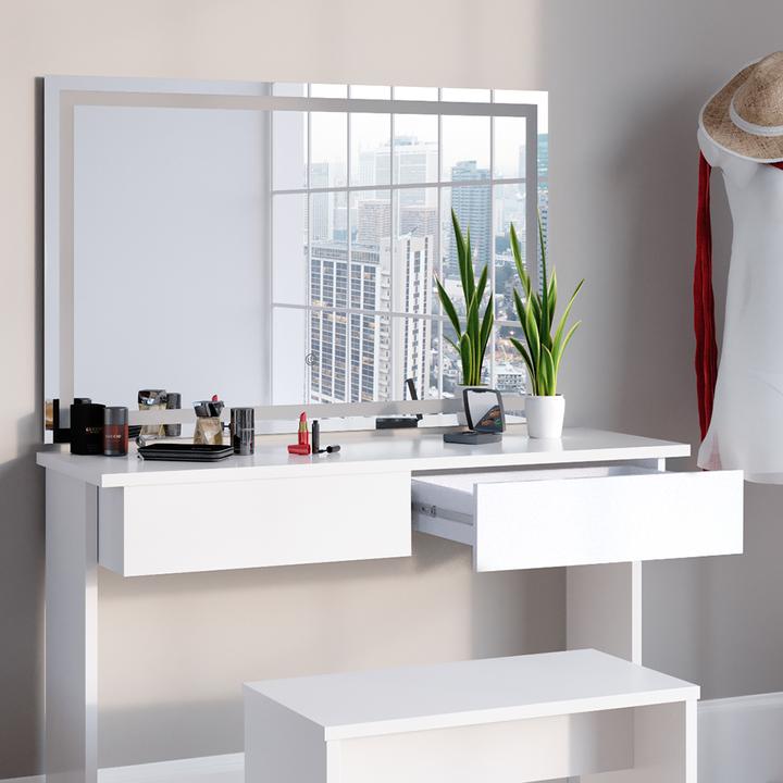 Produktbild Vicco Azur mit Hocker und Beleuchtung (120 x 40 x 83 cm)