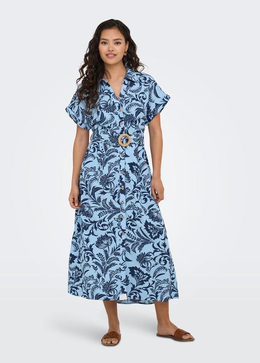 Image du produit Only ONLJAKIRI Langes Kleid Hemdblusenkleid (M)