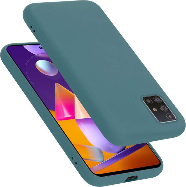 Immagine prodotto Cadorabo Custodia per Samsung Galaxy M31s TPU Liquid Silicone Case (Samsung Galaxy M31s)