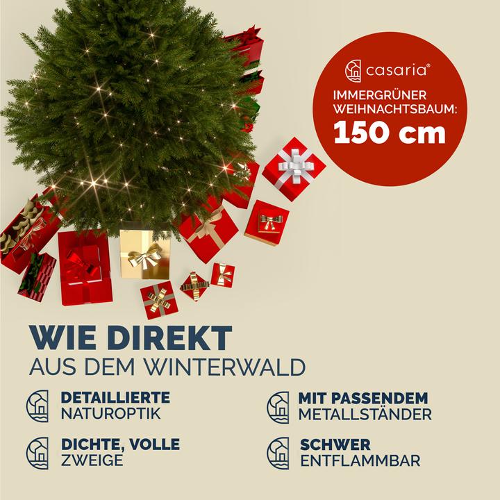 Produktbild Casaria Weihnachtsbaum (150 cm)