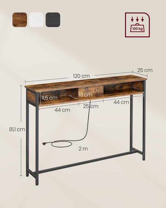 Produktbild Vasagle Havanna (120 x 25 x 81 cm)