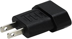 Actual product image Steffen Travel adapter Euro - USA