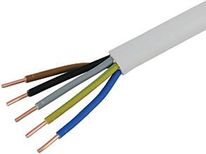 Image du produit Steffen TT FE0 Kabel (CH-N1 VV-U5x1.5) 3LNPE (33 m)