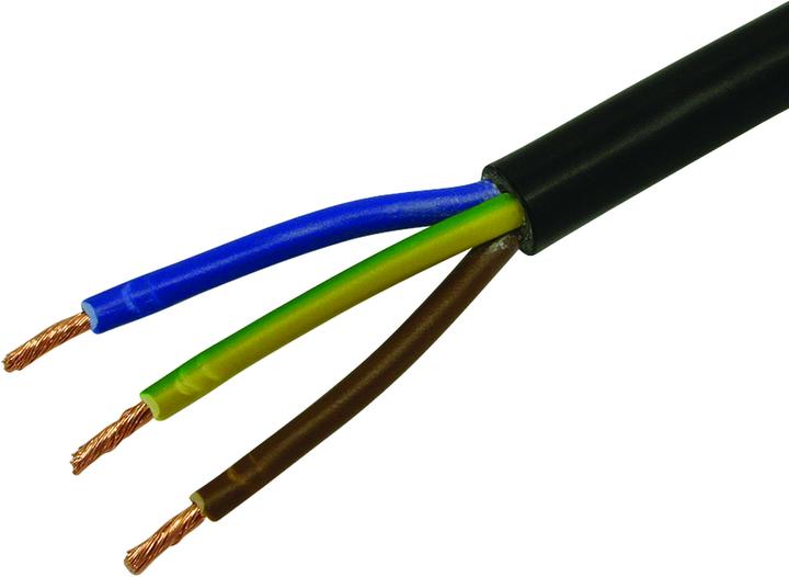 Produktbild Steffen TD Kabel (H05VV-F 3x1.0) schwarz (100 m)