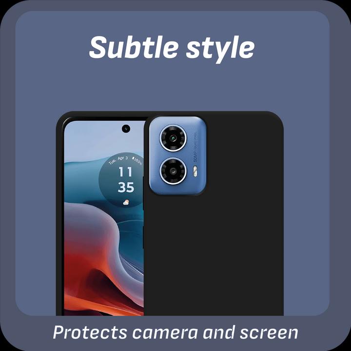Produktbild Cazy Silikon Hülle Kompatibel mit Motorola Moto G34 - Soft TPU Schutz - (Motorola Moto G34)