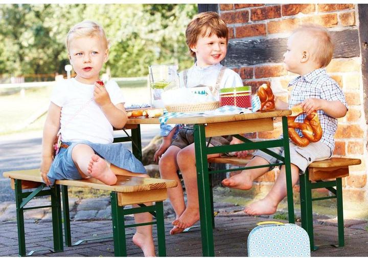 Actual product image Pinolino Children's fixed bench set Sepp