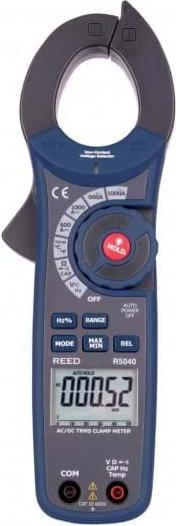 Image du produit Reed Instruments REED 1000A AC/DC Zangenmultimeter mit Temperatur und kontaktlosem Spannungsdetektor / R5040