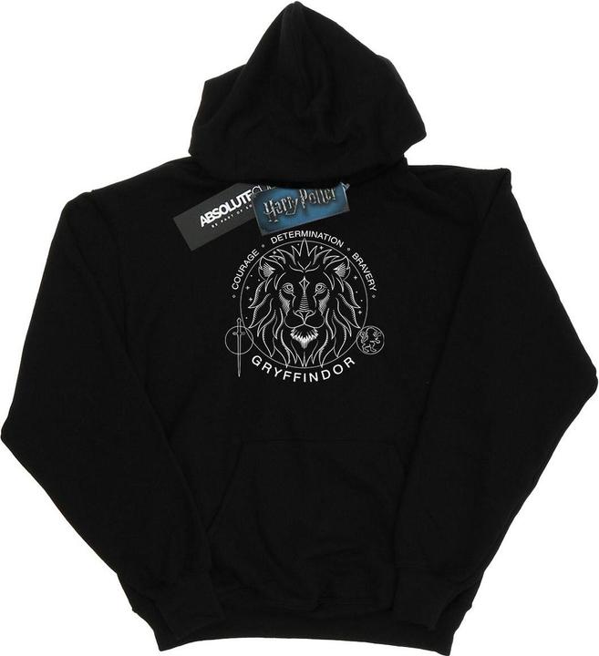 Actual product image Womens/Ladies Gryffindor Seal Hoodie (M)