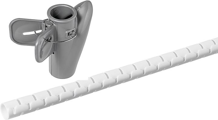 Immagine prodotto Steffen SET FAST COVER protezione cavo guaina tipo 24mm bianco (Tubo cavi, 200 cm)