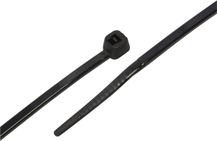 Image du produit Steffen Collier de serrage noir 300mm x 7.6mm (Serre-câbles en plastique, 300 mm, 1 pcs)