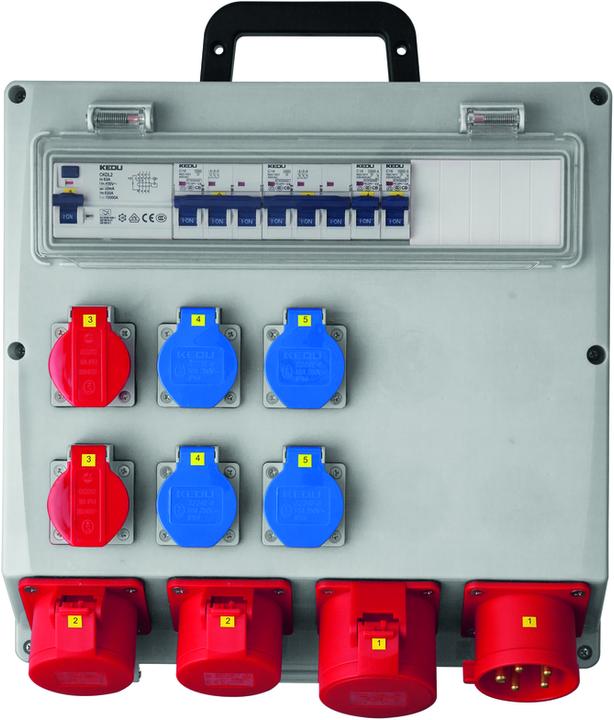 Produktbild Steffen Baustromverteiler (CEE 32/5, Typ 23, CEE 32/5, Typ 25, CEE 16/5)