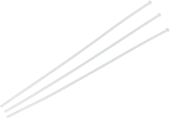Actual product image Steffen Cable tie with steel nose 155x3.6mm, nature (Plastic cable ties, 155 mm, 1 pcs.)