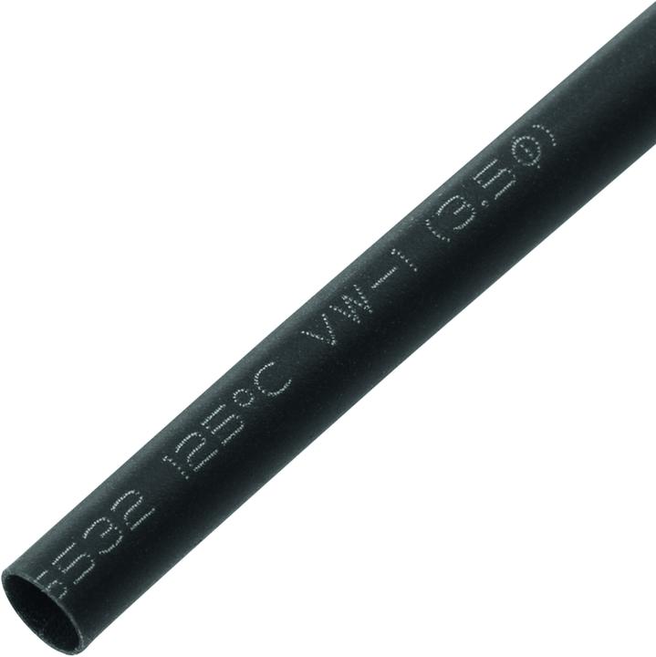 Actual product image Steffen Heat shrink tubing black 1m, shrink range 3.2 - 1.75mm (1 x)