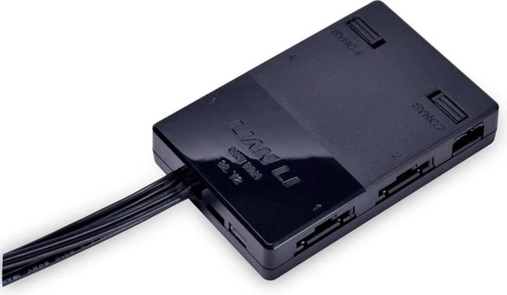 Produktbild Lian-Li UNI FAN SL120 V2 ARGB-PWM-Lüfter, 3er-Pack - 120 mm, schwarz (120 mm, 3 x)