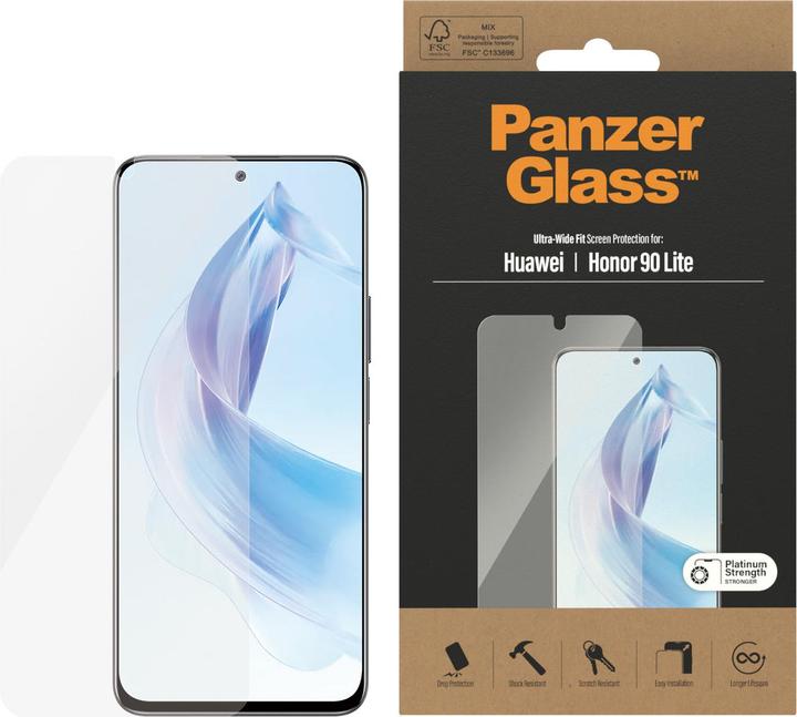 PanzerGlass Ultra-Wide Fit (1 Piece, Honor 90 Lite)