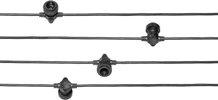 Image du produit Steffen GardenLine Chaîne lumineuse de fête extensible sans ampoules IP44 (0.16 m)
