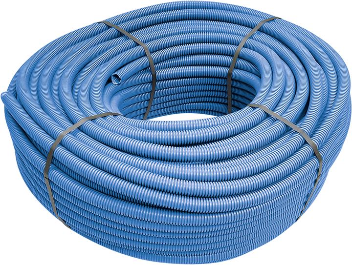Steffen KRFW-G M16 a 100m tubo flessibile blu gliss PP basso alogeno 1000N (10000 cm)