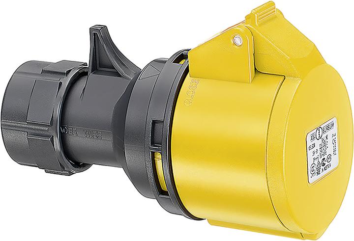 Produktbild Steffen CEE Kupplung 16/3 IP44 110V 4h gelb (CEE 16/3)