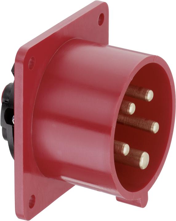 Actual product image Steffen CEE Built-in appliance plug 16/5 IP44 400V 6h straight (CEE 16/5)