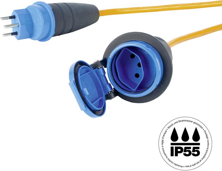 Immagine prodotto Steffen Cavo di prolunga industriale EPR-PUR 3x2,5mm2 20m T13-T13 IP55 o (20 m, Tipo 13)