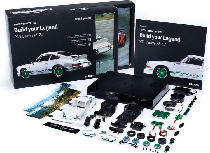 Actual product image Franzis Porsche 911 Build your legend