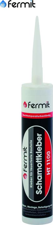Actual product image Fermit Fireclay adhesive (310 g, 310 ml)