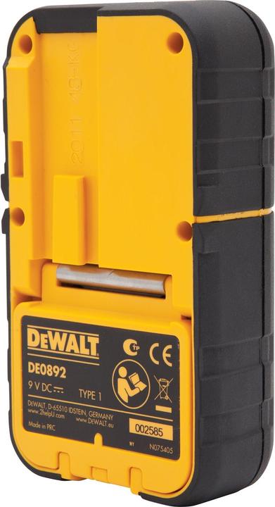 Actual product image DeWalt Laser Detector Receiver (for DW088 / DW089) DE0892