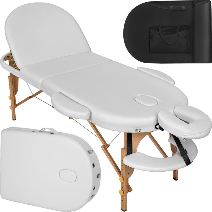 tectake Massageliege oval