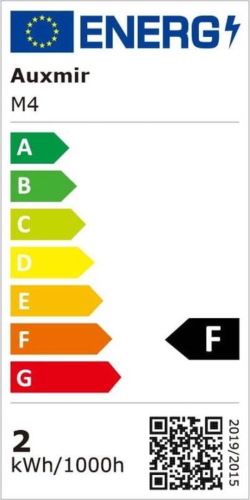 Label énergétique Auxmir Touch (500 lm)