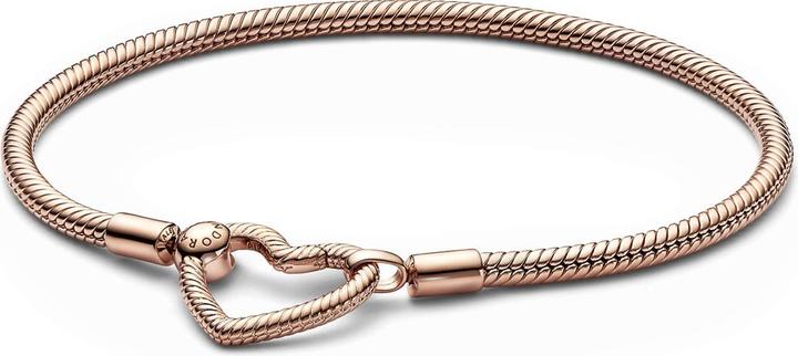 Produktbild Pandora Moments Heart (19 cm, rosevergoldet, Metall)