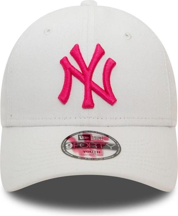 Produktbild New Era 9Forty Kinder Cap - New York Yankees weiss / pink - C (53, 52 C, 54 C)
