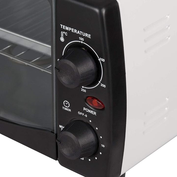 Produktbild Woltu Mini Backofen 12 Liter, Weiss+schwarz