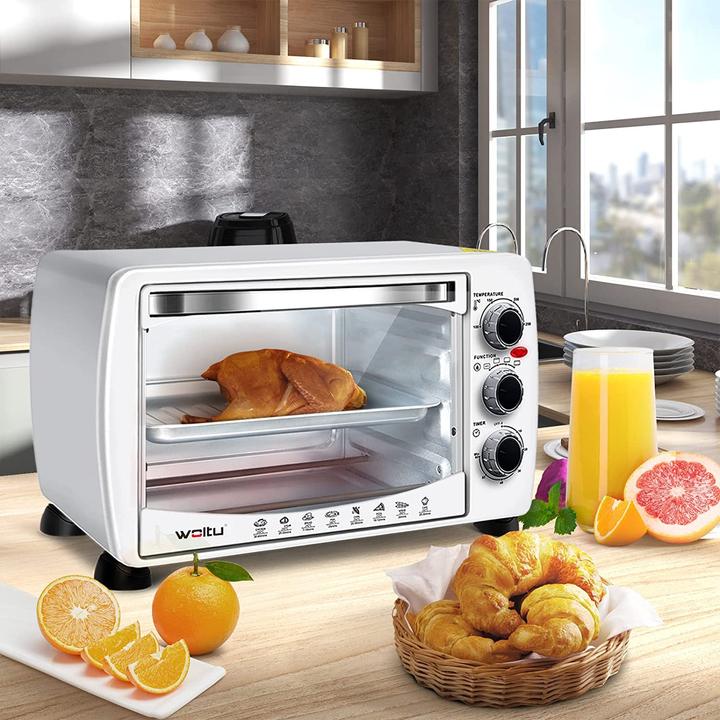 Actual product image Woltu Mini Backofen 20 Liter Weiss
