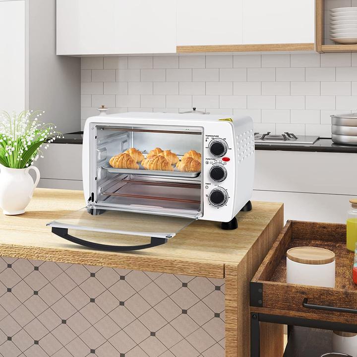 Actual product image Woltu Mini Backofen 20 Liter Weiss