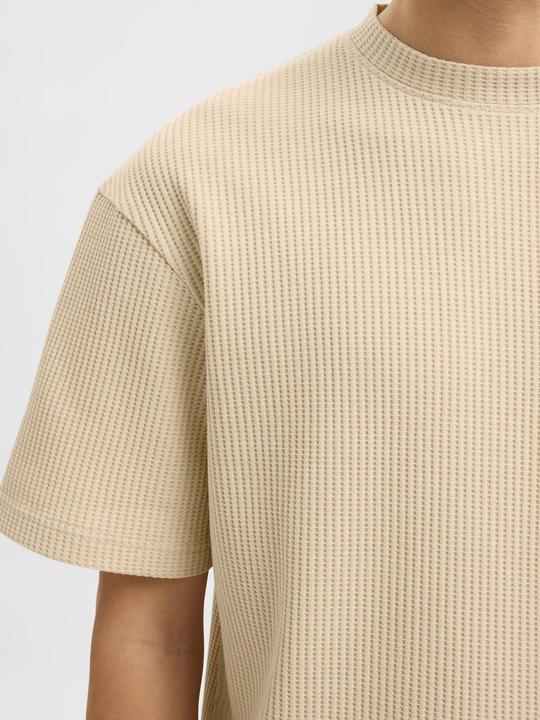 Immagine prodotto Selected Homme Relaxed Fit Waffelmuster T-Shirt (M)