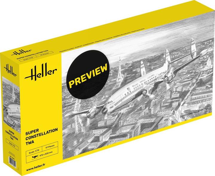 Image du produit Heller Super Constellation TWA