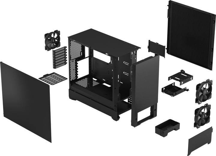 Actual product image Fractal Pop Silent (ATX, mATX, Mini-ITX)