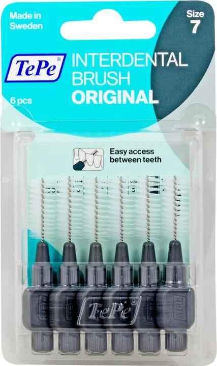 TePe Interdentalbürste 1.3mm grau (6 x, 1.30 mm)
