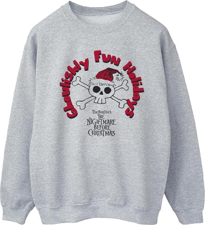 Produktbild Disney The Nightmare Before Christmas Ghouishly Fun Holidays Sweatshirt (XL)