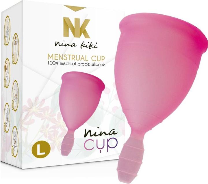 Produktbild Nina Kiki Nina Cup Menstrual Cup Gr?Sse L Rosa