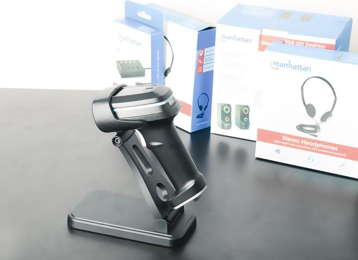 Actual product image Manhattan Adjustable holder for barcode scanners
