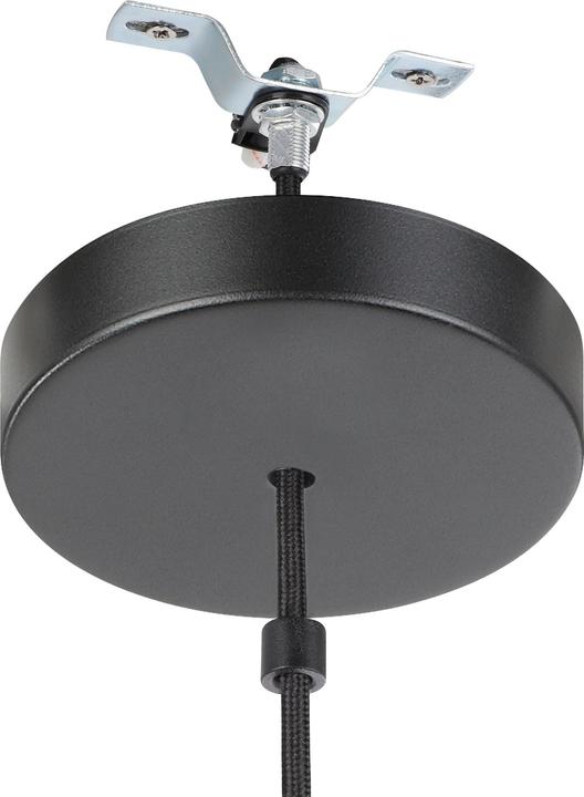 Produktbild EGLO Pendelleuchte STRAITON 1x E27, Schwarz (E27)