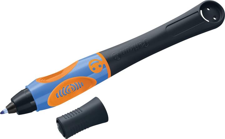 Image du produit Pelikan griffix stylo à encre Neon Black pour gauchers, stylo d'apprentissage de l'écriture ergonomique (Noir fluo, 1 x)