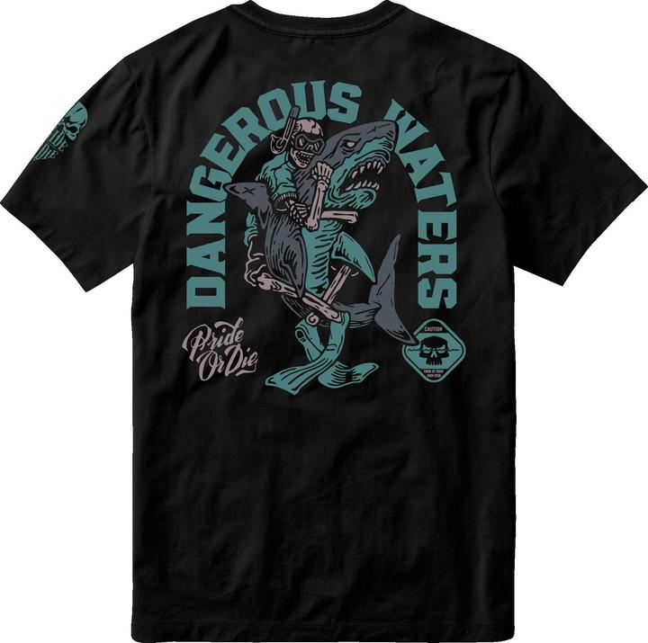 Produktbild Pride or Die t-hirt dangerou water (S)