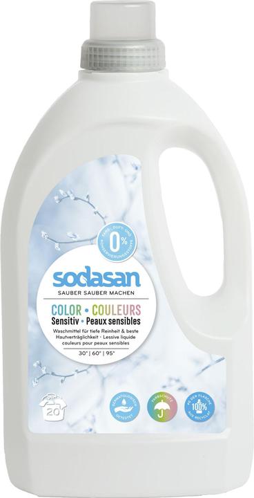 Actual product image Sodasan Color sensitive liquid detergent (20 Washing cycles, Liquid)