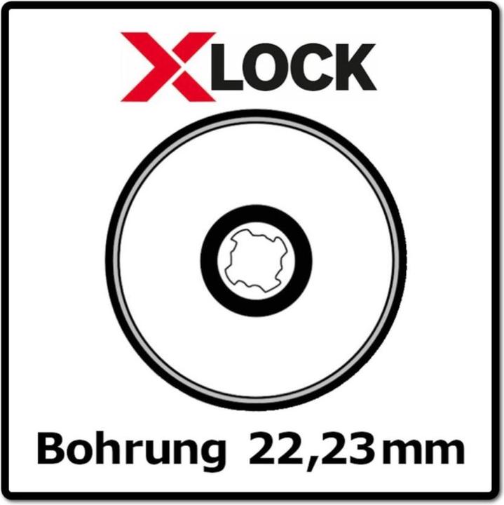 Produktbild Bosch Professional Bosch Expert X-LOCK Diamanttrennscheibe Standard for Universal 125 x 22,23 mm 4 Stk. ( 4x 2608615166