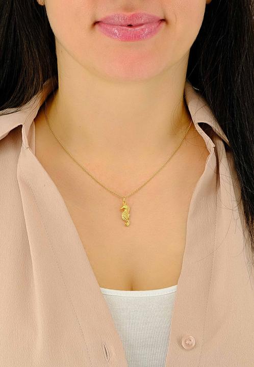 Produktbild Muau Seepferd (750/18K Gelbgold)